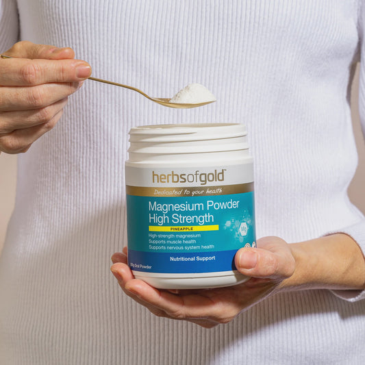 Herbs of Gold - Magnesium Powder High Strength