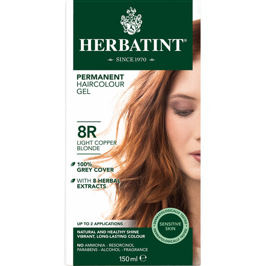 Herbatint - 8R Light Copper Blonde Permanent Hair Colour