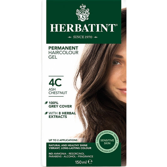 Herbatint - 4C Ash Chestnut Permanent Hair Colour