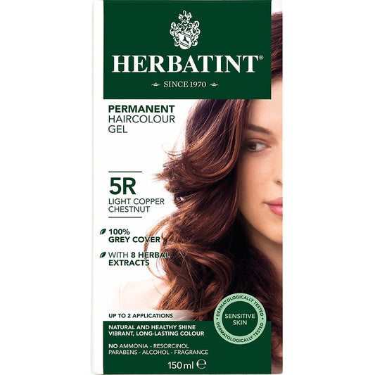 Herbatint - 5R Light Copper Chestnut Permanent Hair Colour