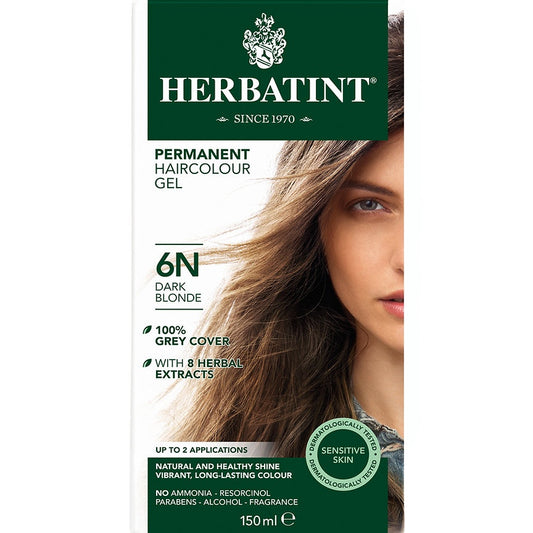 Herbatint - 6N Dark Blonde Permanent Hair Colour