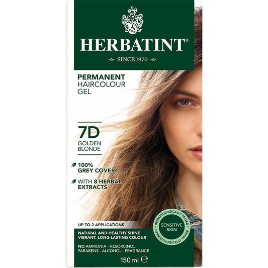 Herbatint - 7D Golden Blonde Permanent Hair Colour
