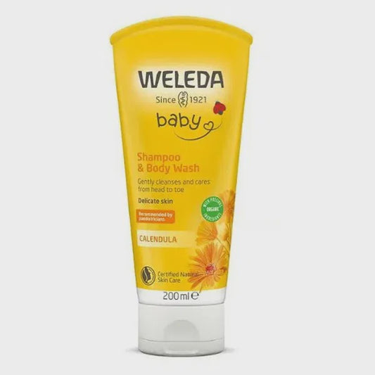 Weleda - Calendula Baby Shampoo + Body Wash
