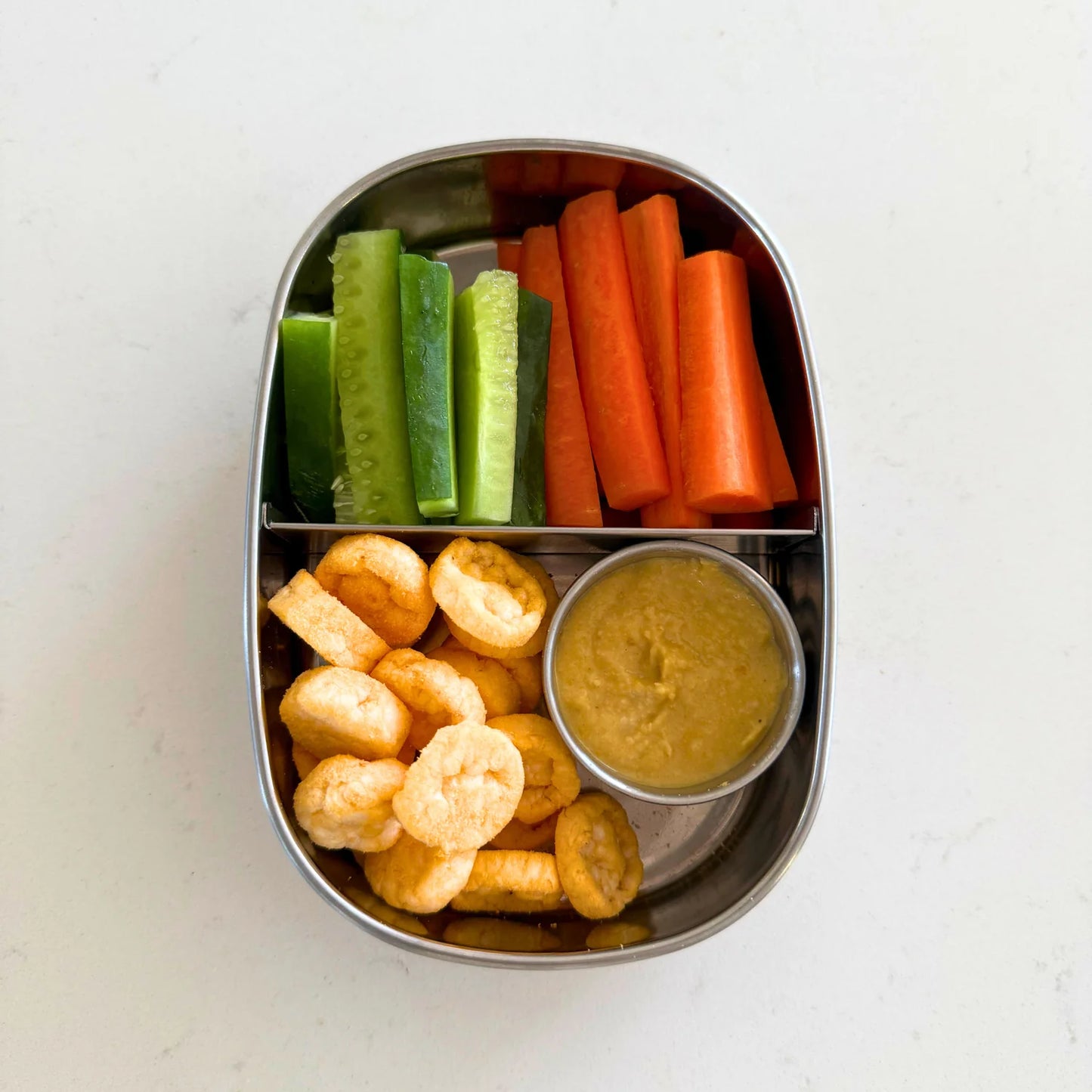 Ever Eco - Stainless Bento 2 Compartment Snack Box