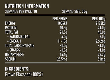 Lotus - Linseed Brown Organic 500g