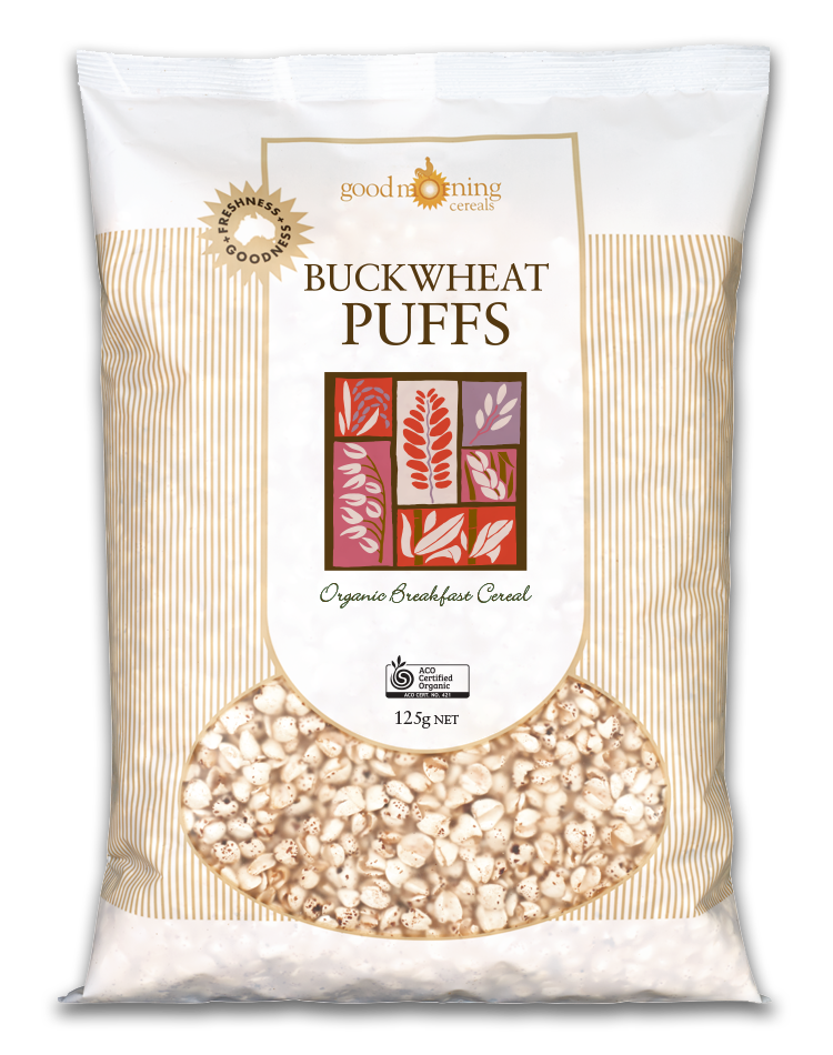 Good Morning Cereals - Buckwheat Puffs Organic 125g