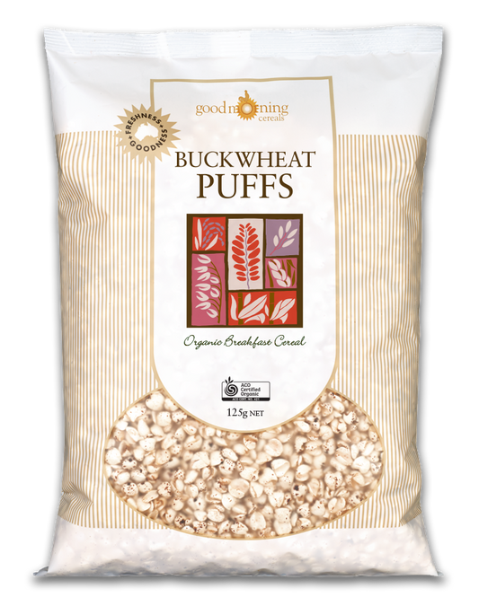 Good Morning Cereals - Buckwheat Puffs Organic 125g