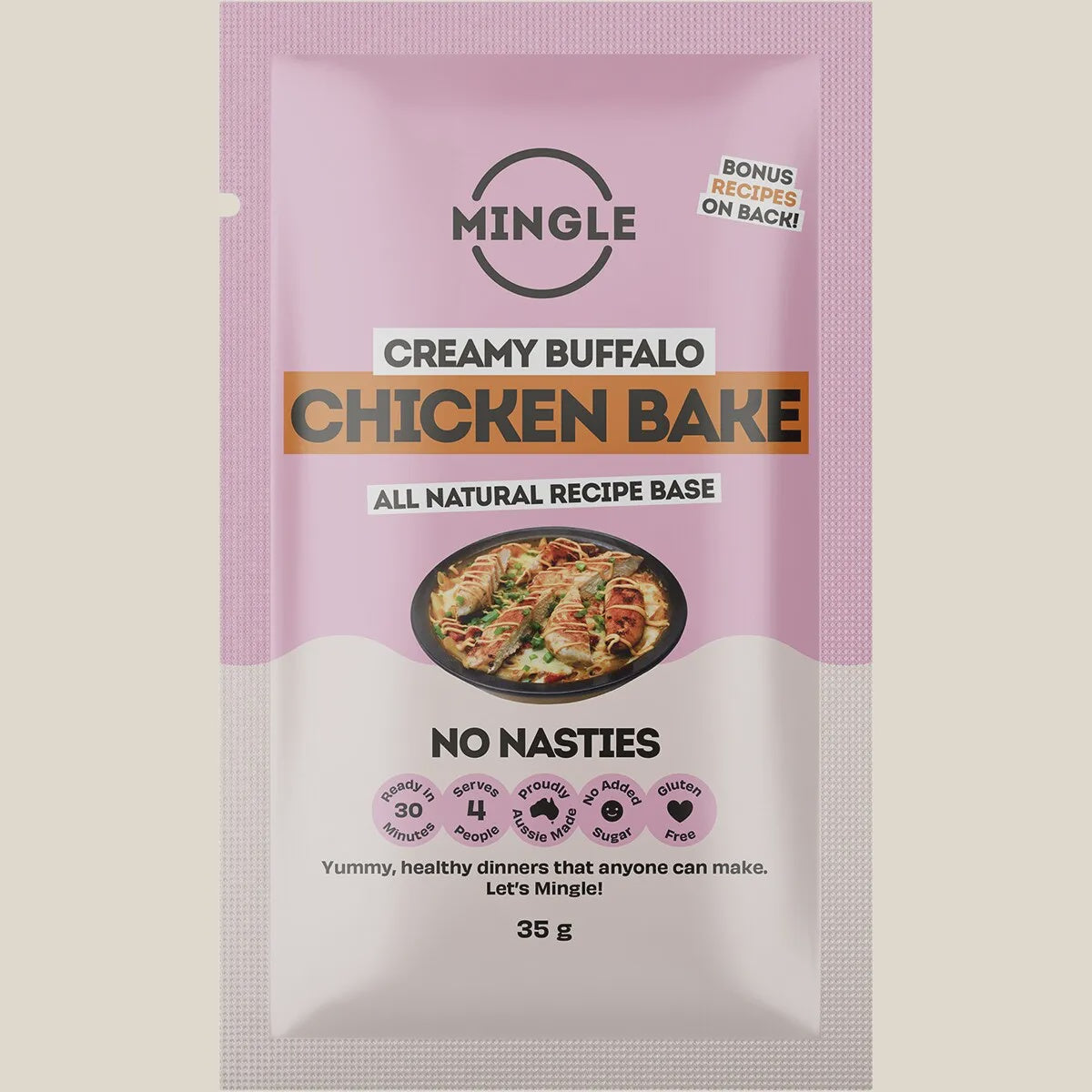 Mingle - Buffalo Chicken Bake Recipe Base 35g