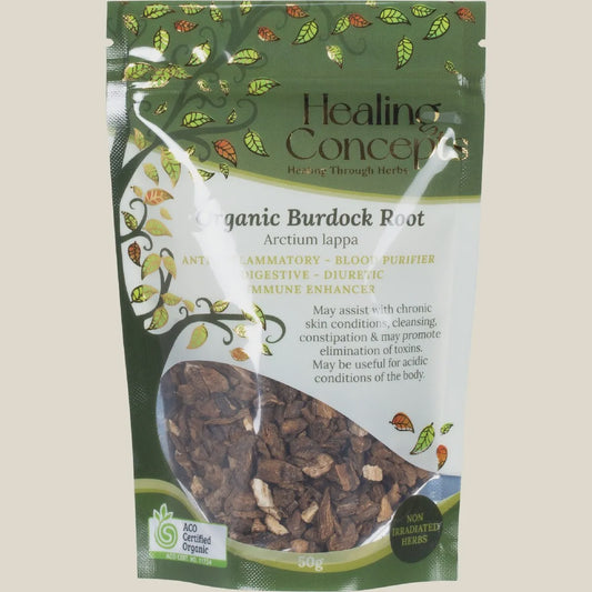 Healing Concepts - Organic Burdock Root 50g