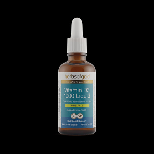Herbs of Gold - Vitamin D3 Liquid Pineapple 50ml