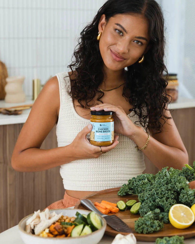 Nutra Organics - Chicken Bone Broth Concentrate Natural 250g Jar