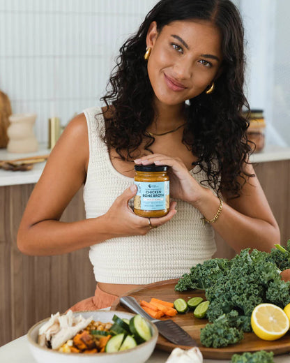 Nutra Organics - Chicken Bone Broth Concentrate Natural 250g Jar