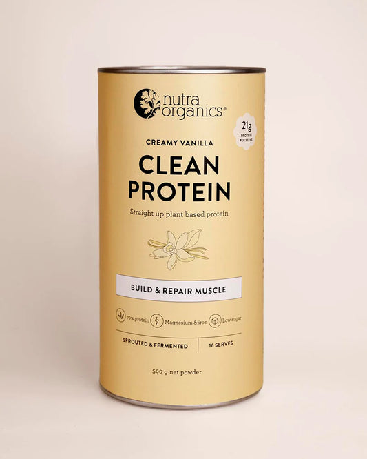 Nutra Organics - Clean Plant  Protein  500g