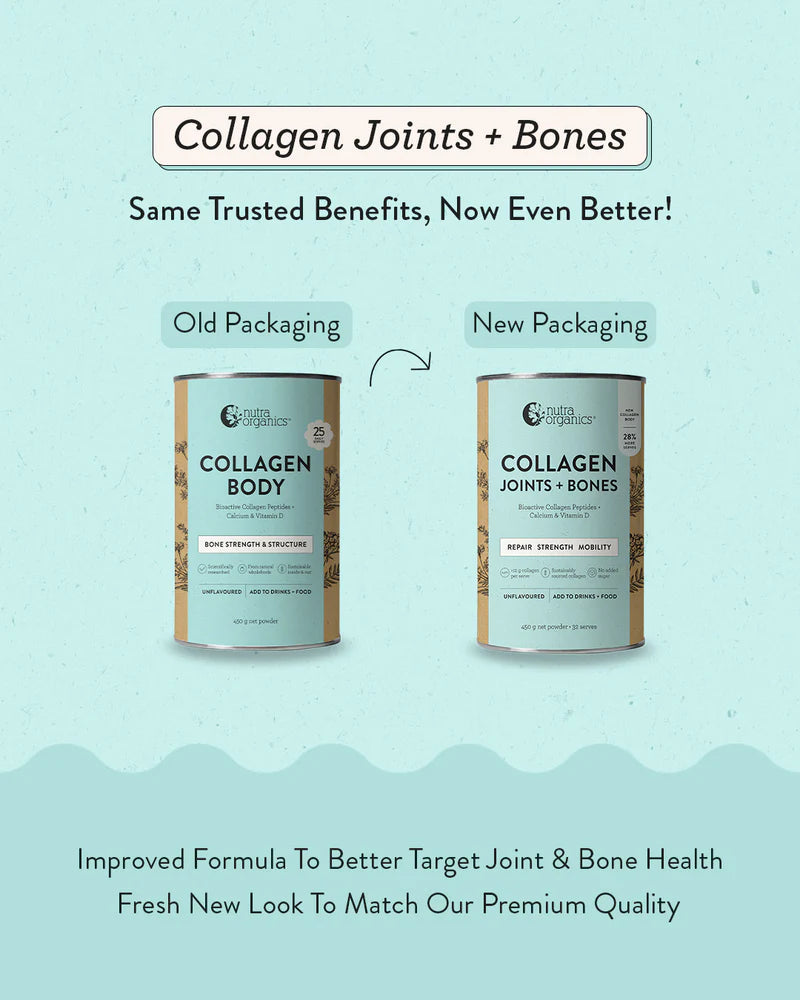 Nutra Organics - Collagen Joints and Bones Unflavoured