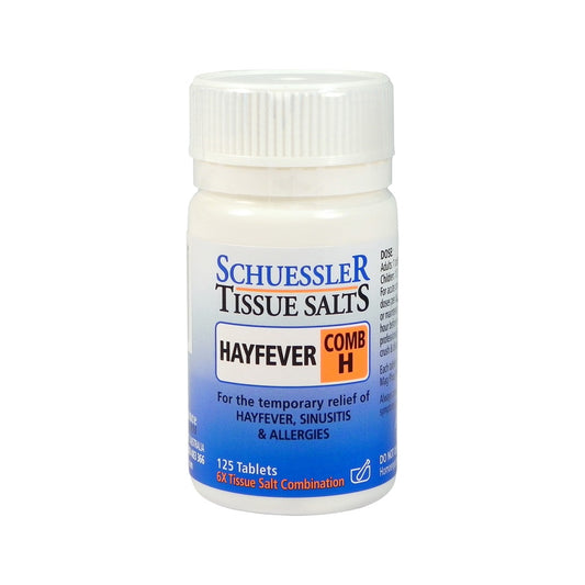 Schuessler Tissue Salts - Comb H Hayfever 125 Tablets