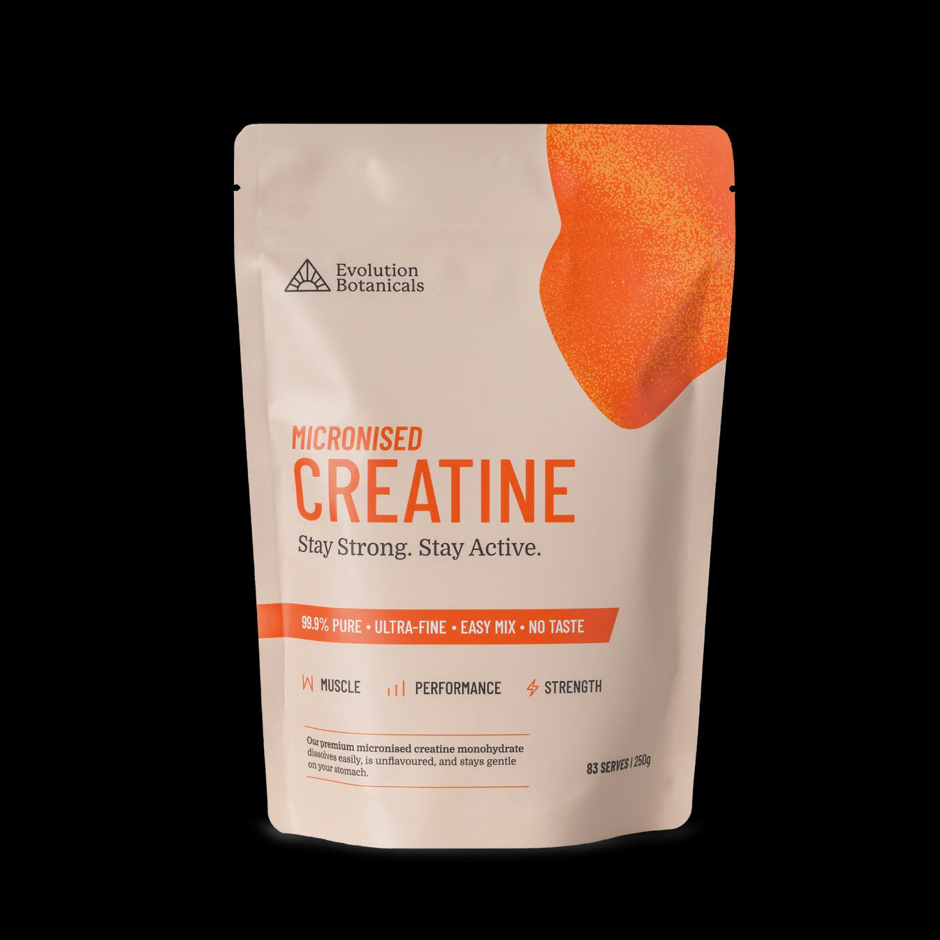 Evolution Botanicals - Micronised Creatine 250g