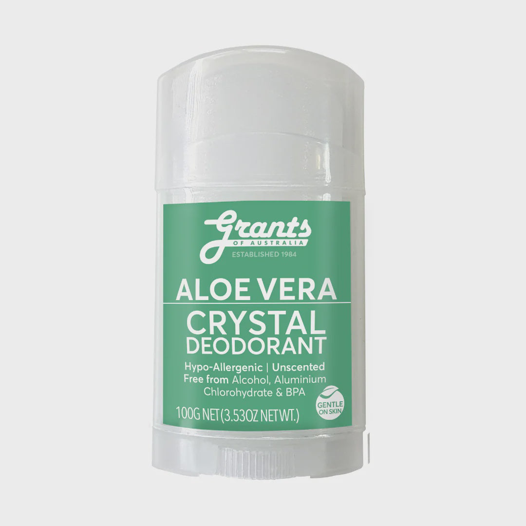 Grants of Australia - Aloe Crystal Deod 100g