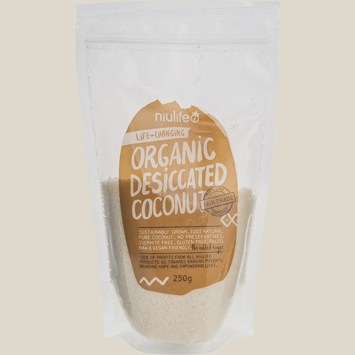 Niulife - Desiccated Coconut 250g