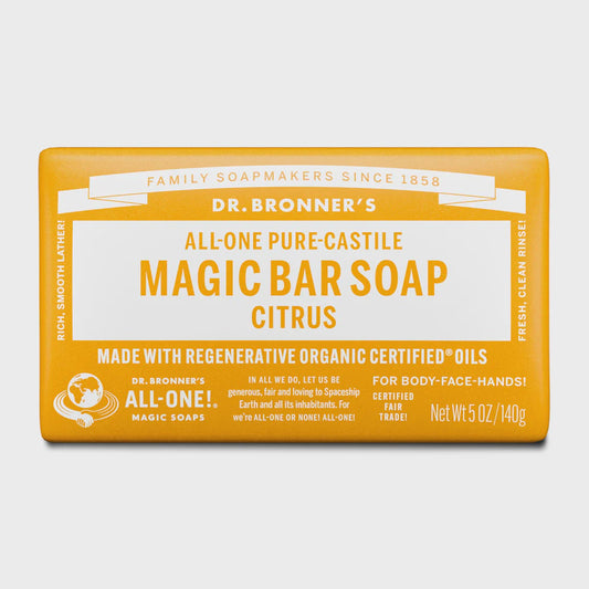 Dr Bronner's - Magic Bar Soap  - Citrus 140g
