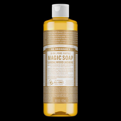 Dr Bronner's - Sandalwood Jasmine Pure Castile Magic Soap  473ml