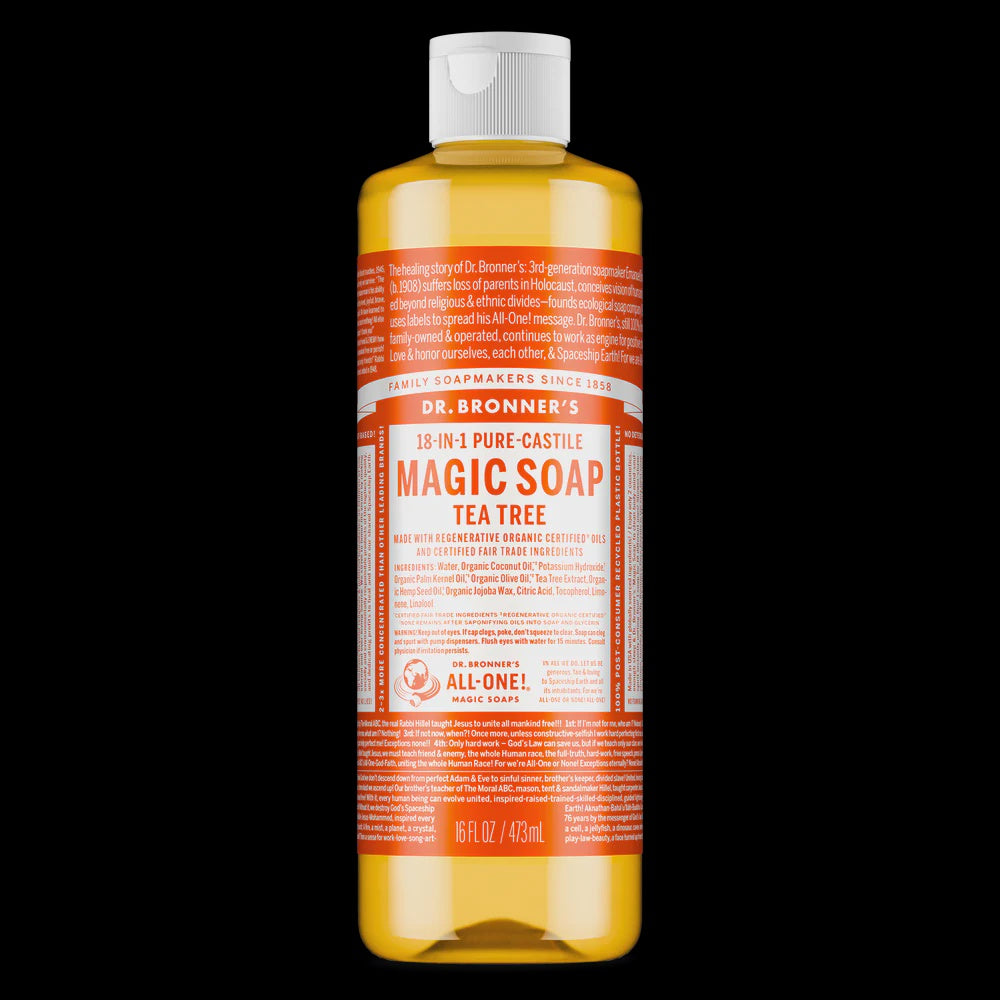 Dr Bronner's -  Tea Tree Castile Magic Soap 473 Ml