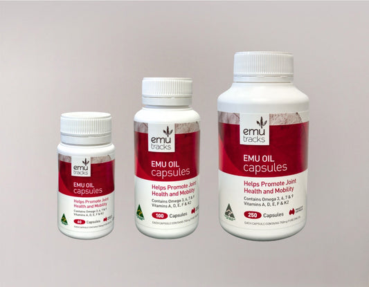Emu Tracks - Emu Oil Capsules