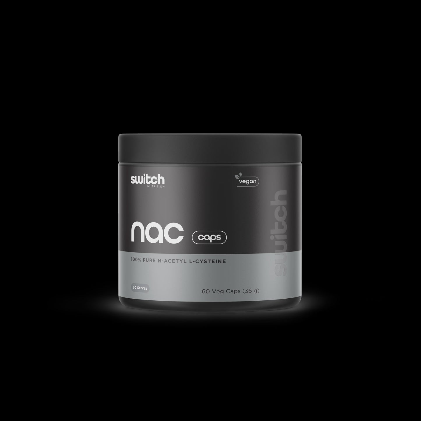Switch - NAC 100% N-Acetyl L-Cysteine 60 Capsules