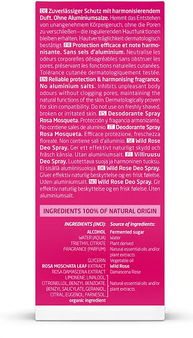 Weleda - Floral Fresh Wild Rose Deodorant 100ml Spray