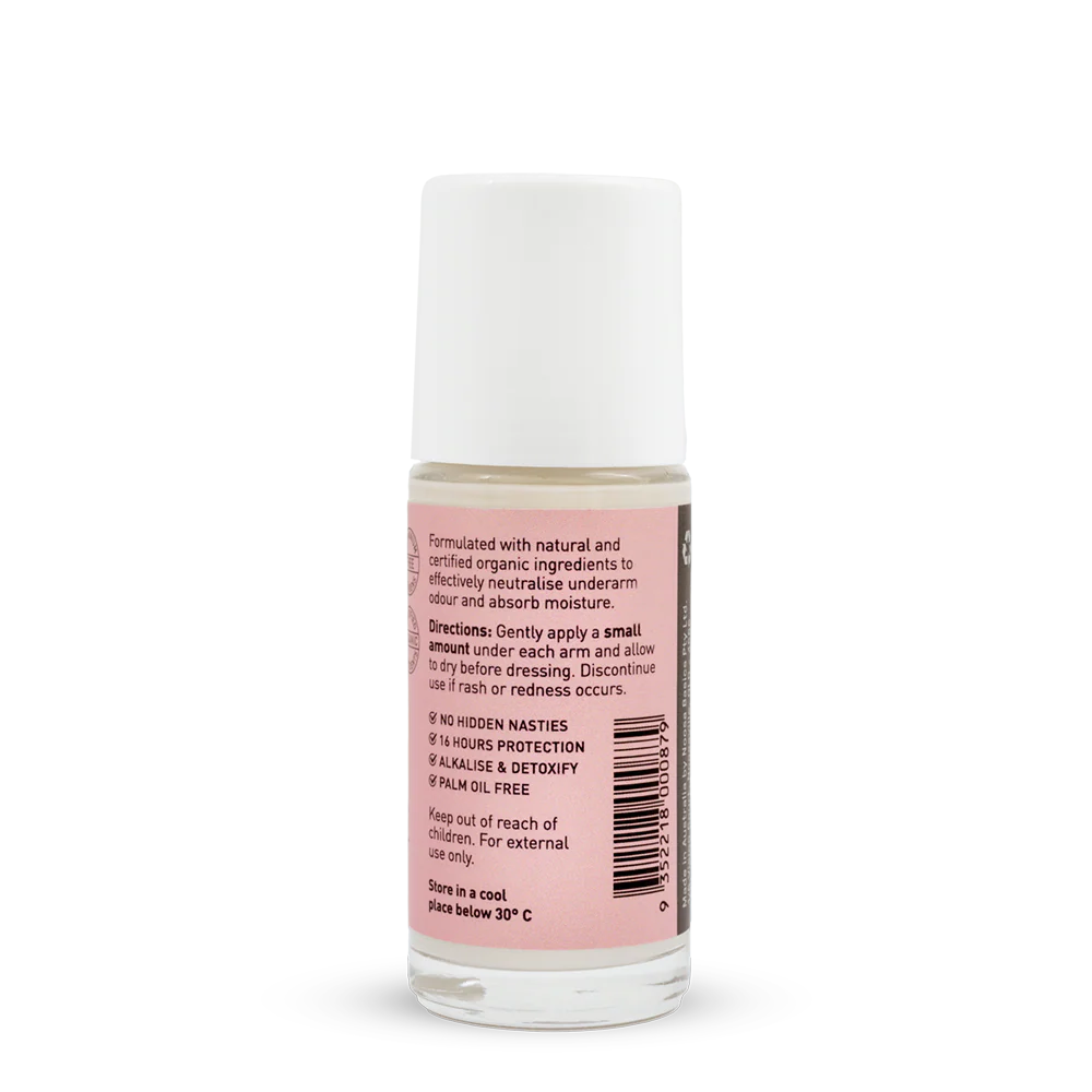 Noosa Basics - Organic Deodorant  Rose & Frankincense Roll On