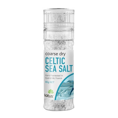 Lotus - Celtic Sea Salt Coarse Dry (Grinder) 80g