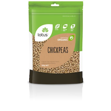 Lotus - Chick Peas Organic 500g