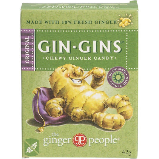 The Ginger People - Gin Gins Ginger Candy Chewy Original 42g