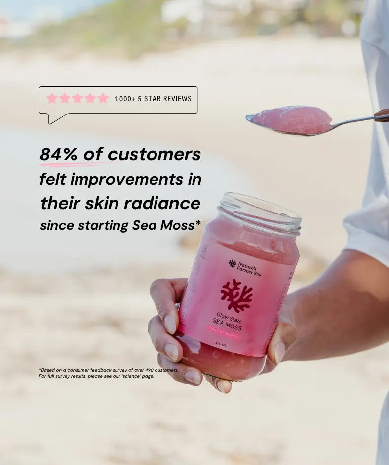 Nature's Farmer Sea - Glow State Sea Moss Gel