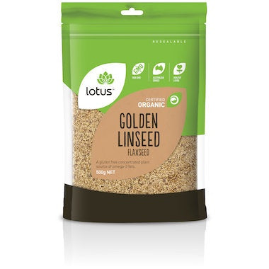 Lotus - Golden Linseed  Organic 500g