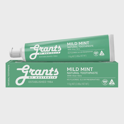 Grants of Australia - Mild Mint Natural Toothpaste 150g