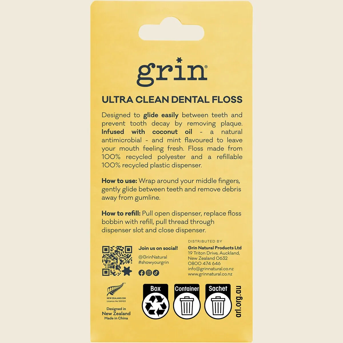 Grin - Coconut Floss 30M