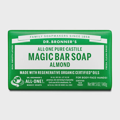 Dr Bronner's -  Magic Bar Soap - Almond