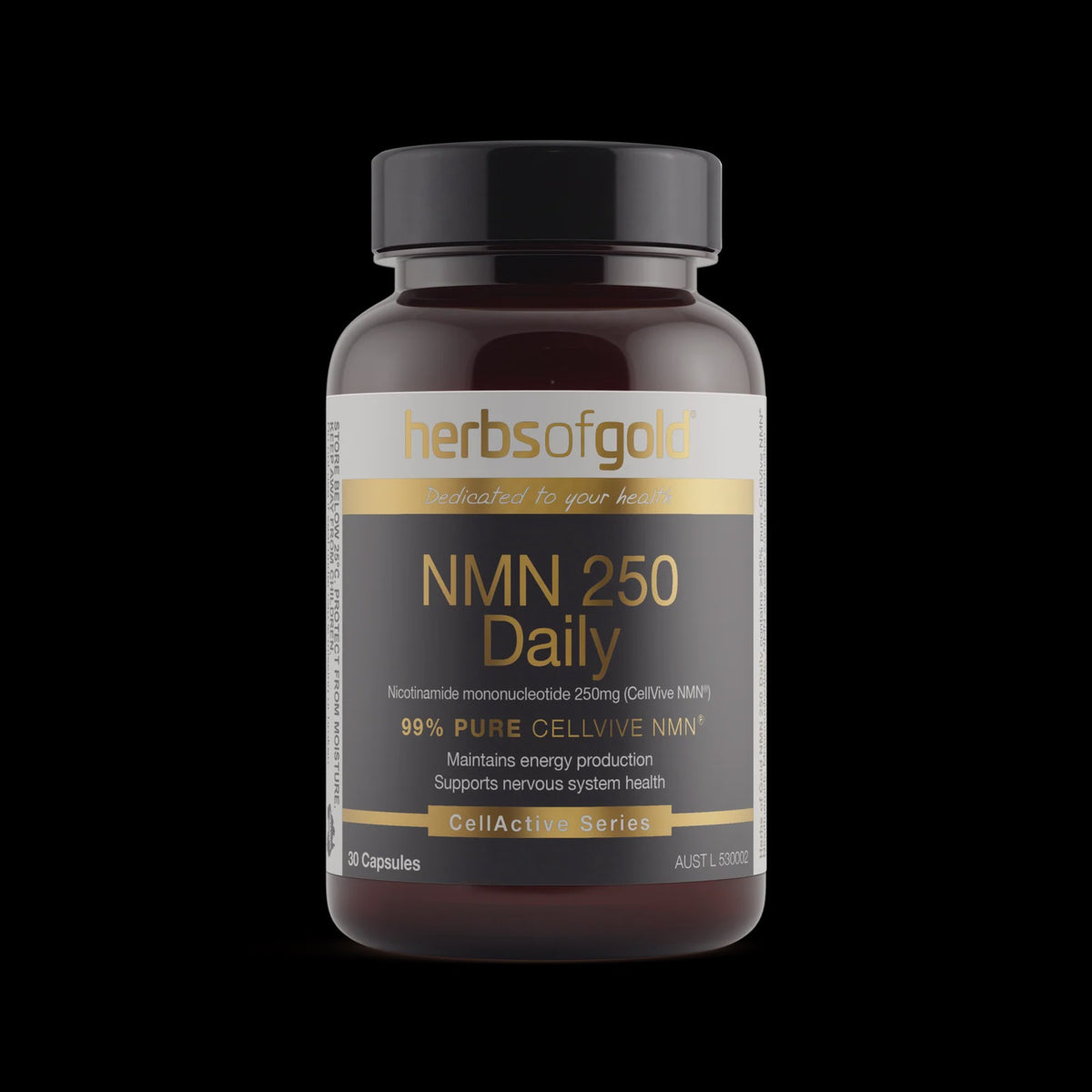 Herbs Of Gold - NMN 250 Daily 30 Capsules
