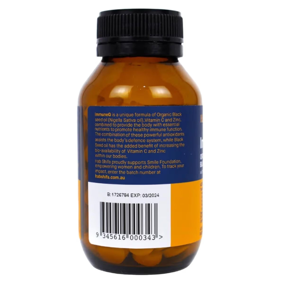 Hab Shifa - ImmuneQ 120 Chewable Tablets