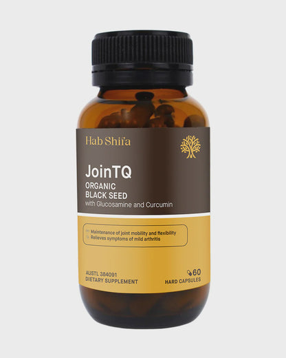 Hab Shifa  - JoinTQ Organic Black Seed with Glucosamine And Cummin 60 Capsules