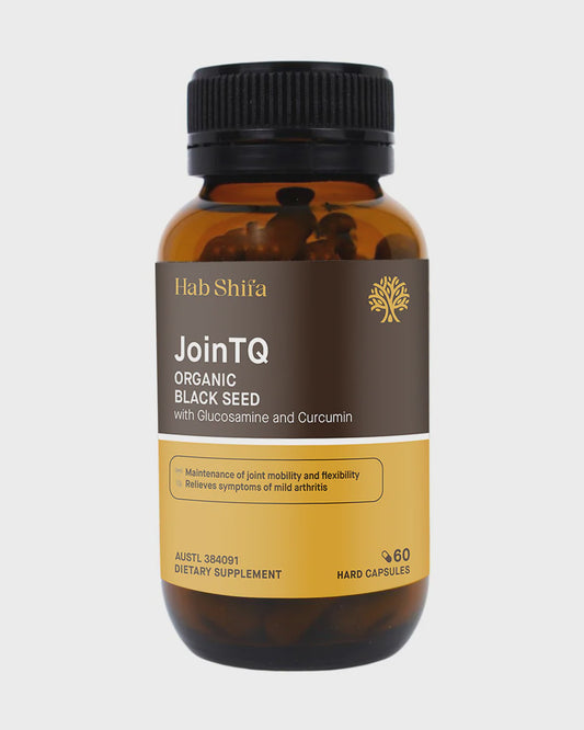 Hab Shifa  - JoinTQ Organic Black Seed with Glucosamine And Cummin 60 Capsules