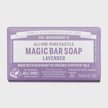 Dr Bronner's -  Magic Bar Soap - Lavender
