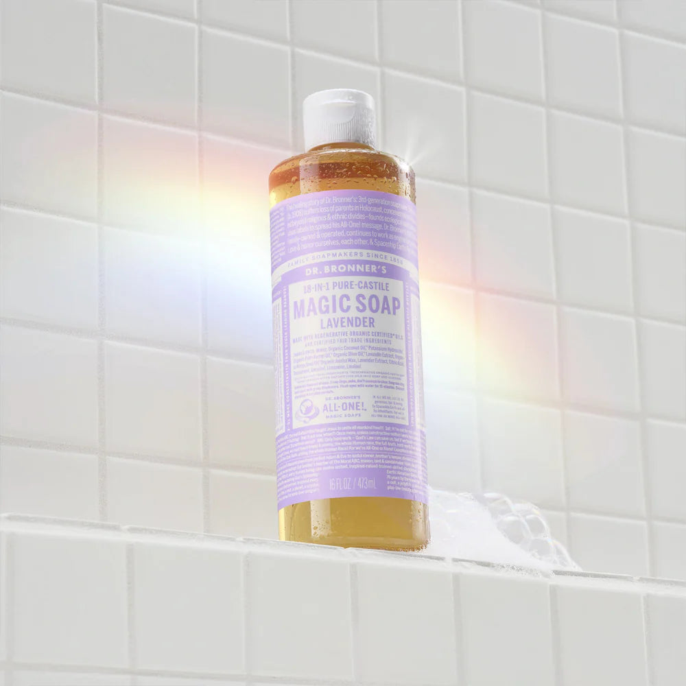 Dr Bronner's - Lavender Pure Castile Magic Soap 473Ml