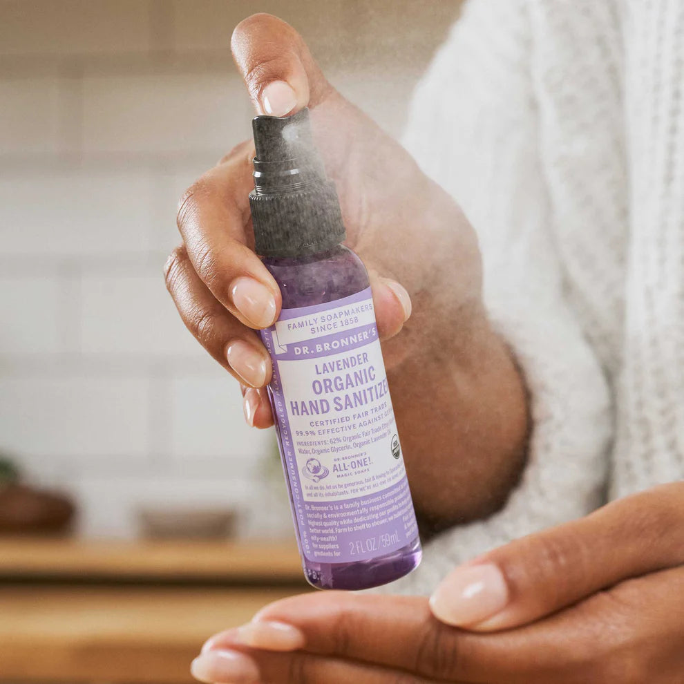 Dr Bronner's - Organic Lavender Hand Sanitiser 59ml