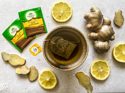 Organic India - Tulsi Tea Lemon And Ginger 25bags