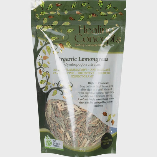 Healing Concepts - Organic Lemongrass  Tea 40g