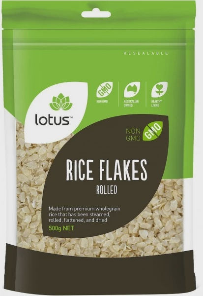 Lotus - Rice Flakes Rolled 500g