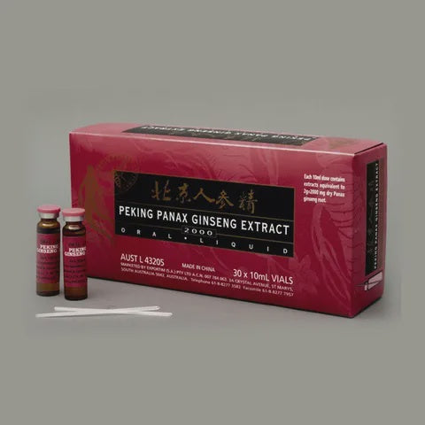 Natural Choice Company - Peking Panax Ginseng Extract 2000 mg Maroon Box