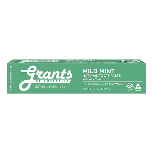 Grants of Australia - Mild Mint Natural Toothpaste 150g
