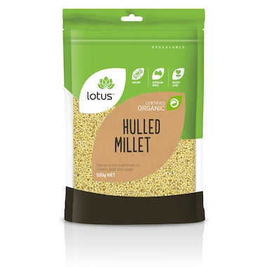 Lotus -  Hulled Millet Organic 500g